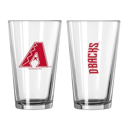 Logo Brands Arizona Diamondbacks 16oz Gameday Pint Glass 502-G16P-1